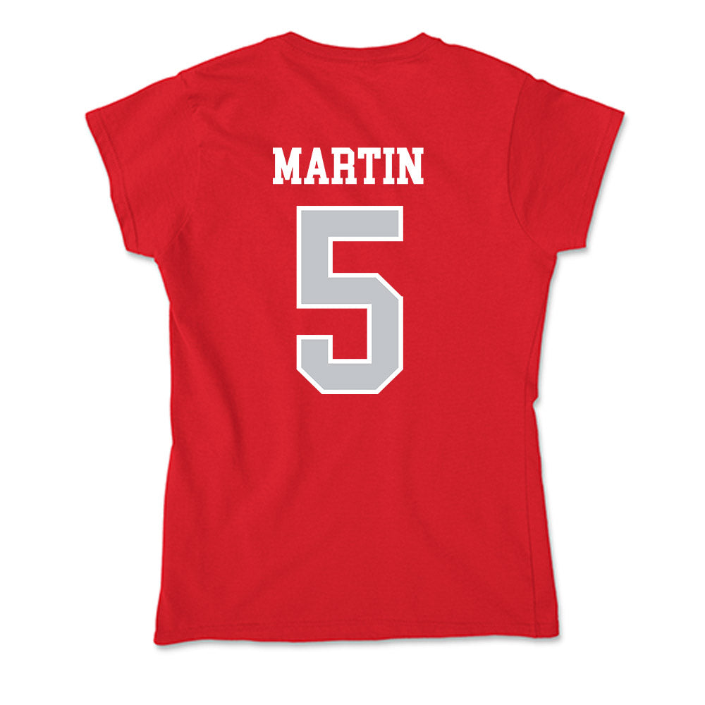 Gonzaga - NCAA Women's Volleyball : Brianna Martin - Soft Style Women’s T-Shirt-1