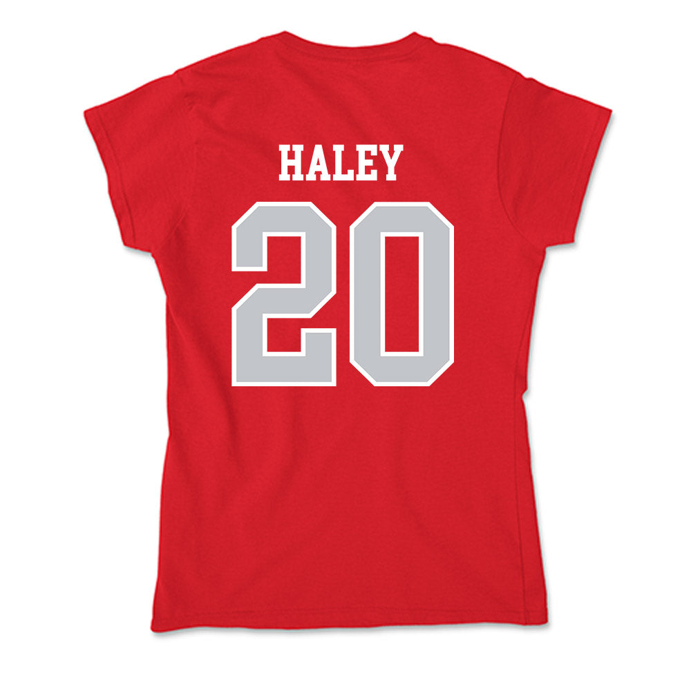 Gonzaga - NCAA Baseball : Maddox Haley - Soft Style Women’s T-Shirt-1