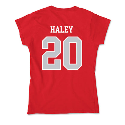 Gonzaga - NCAA Baseball : Maddox Haley - Soft Style Women’s T-Shirt-1