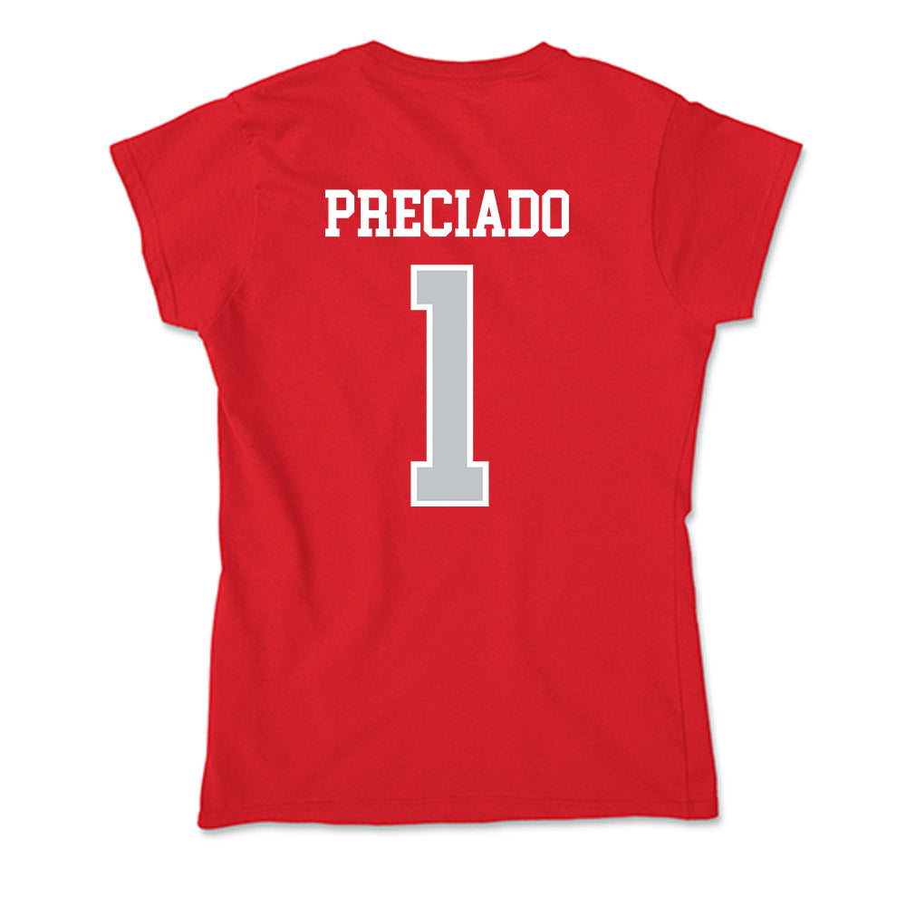 Gonzaga - NCAA Men's Soccer : Chema Preciado - Soft Style Women’s T-Shirt-1