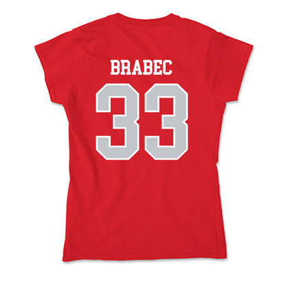 Gonzaga - NCAA Baseball : Gabe Brabec - Soft Style Women’s T-Shirt-1