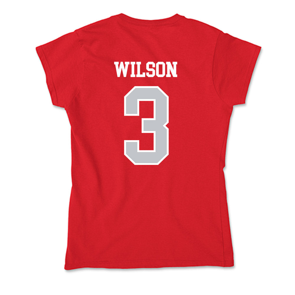 Gonzaga - NCAA Women's Basketball : Julia Wilson - Soft Style Women’s T-Shirt-1