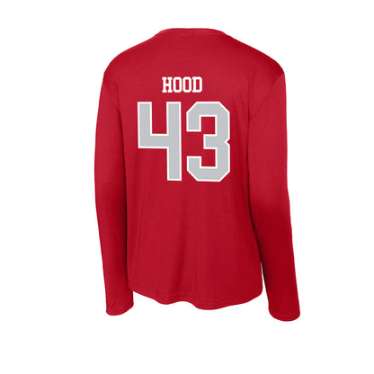 Gonzaga - NCAA Baseball : Landon Hood - Activewear Long Sleeve T-Shirt-1