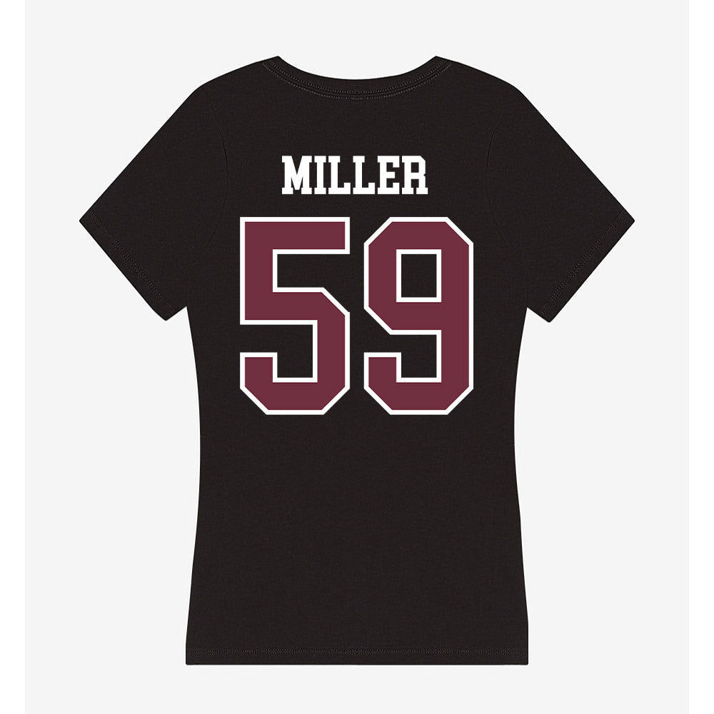 Mississippi State - NCAA Football : Tyler Miller - Women's V-Neck T-Shirt-1