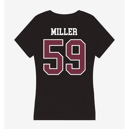 Mississippi State - NCAA Football : Tyler Miller - Women's V-Neck T-Shirt-1