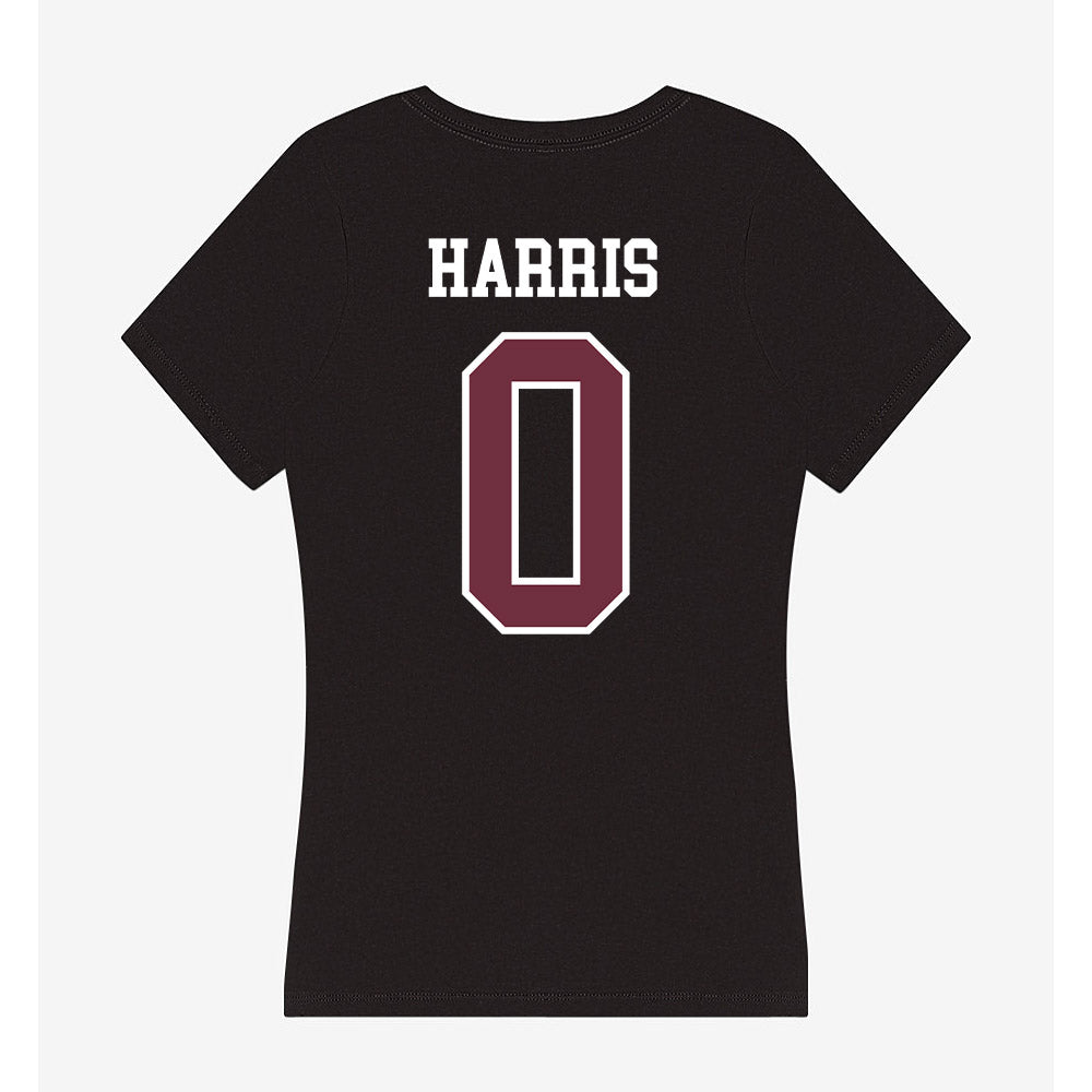 Mississippi State - NCAA Football : Gracen Harris - Women's V-Neck T-Shirt-1