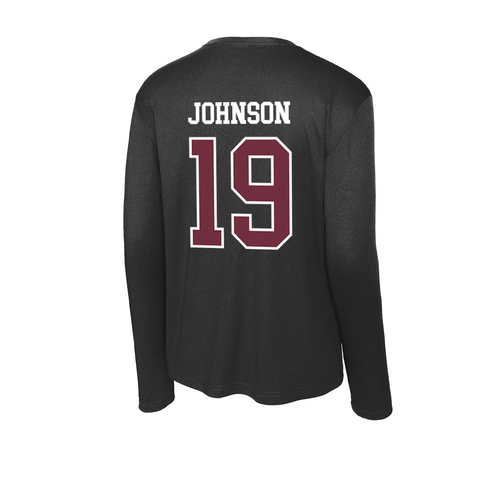 Mississippi State - NCAA Women's Soccer : Hailey Johnson - Activewear Long Sleeve T-Shirt-1