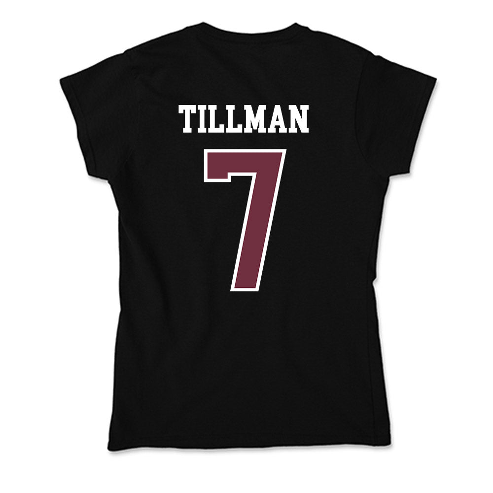 Mississippi State - NCAA Football : Zakari Tillman - Soft Style Women’s T-Shirt-1
