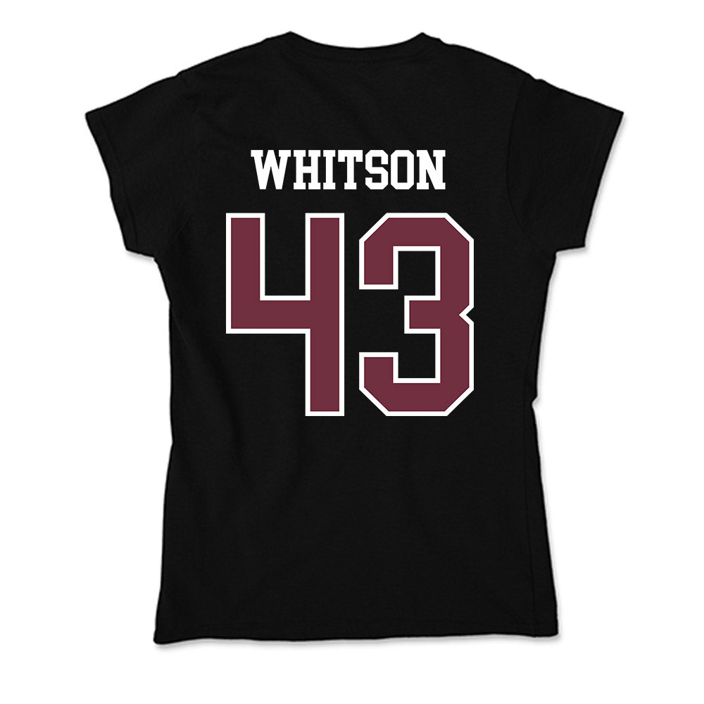 Mississippi State - NCAA Football : Will Whitson - Soft Style Women’s T-Shirt-1