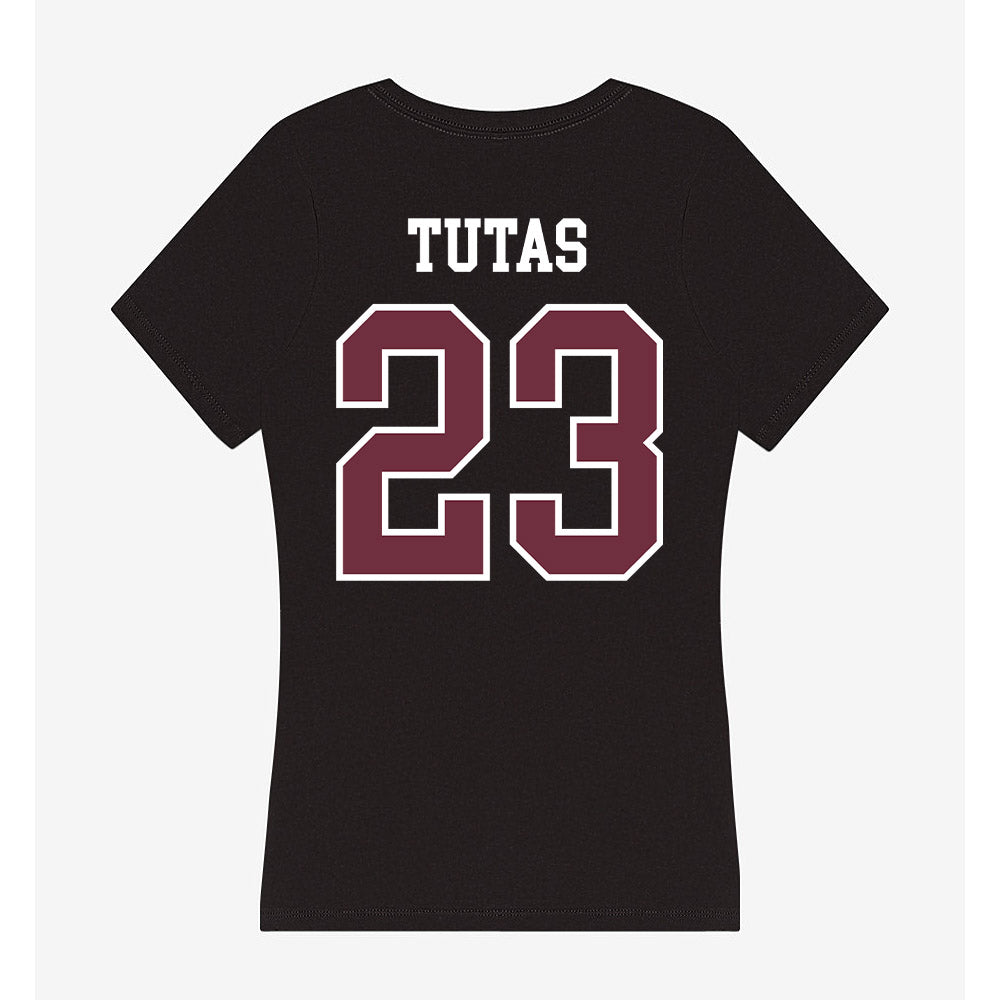 Mississippi State - NCAA Women's Soccer : Ashley Tutas - Women's V-Neck T-Shirt-1