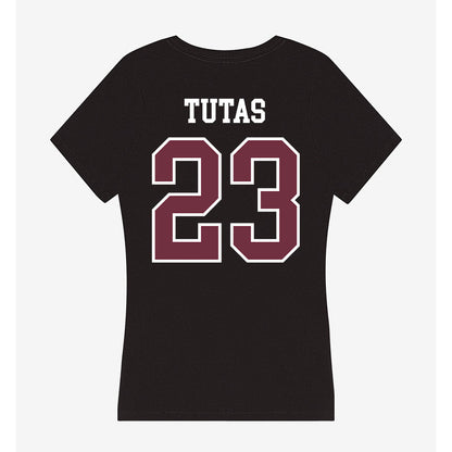 Mississippi State - NCAA Women's Soccer : Ashley Tutas - Women's V-Neck T-Shirt-1