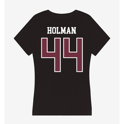 Mississippi State - NCAA Football : Gavin Holman - Women's V-Neck T-Shirt-1