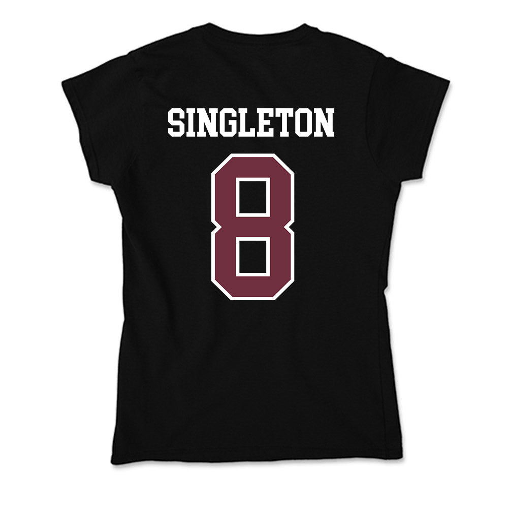 Mississippi State - NCAA Football : Kaylib Singleton - Soft Style Women’s T-Shirt-1