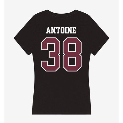 Mississippi State - NCAA Football : Jaylen Antoine - Women's V-Neck T-Shirt-1
