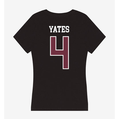 Mississippi State - NCAA Women's Volleyball : mckenna yates - Women's V-Neck T-Shirt-1