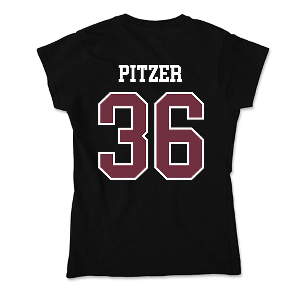 Mississippi State - NCAA Baseball : Tyler Pitzer - Soft Style Women’s T-Shirt-1