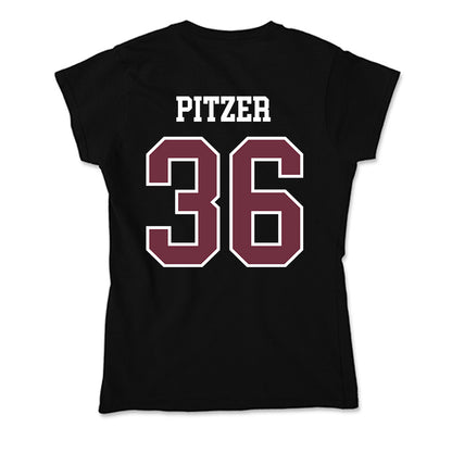 Mississippi State - NCAA Baseball : Tyler Pitzer - Soft Style Women’s T-Shirt-1