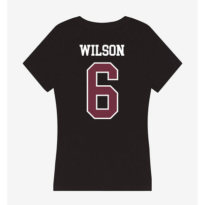 Mississippi State - NCAA Football : Kolin Wilson - Women's V-Neck T-Shirt-1