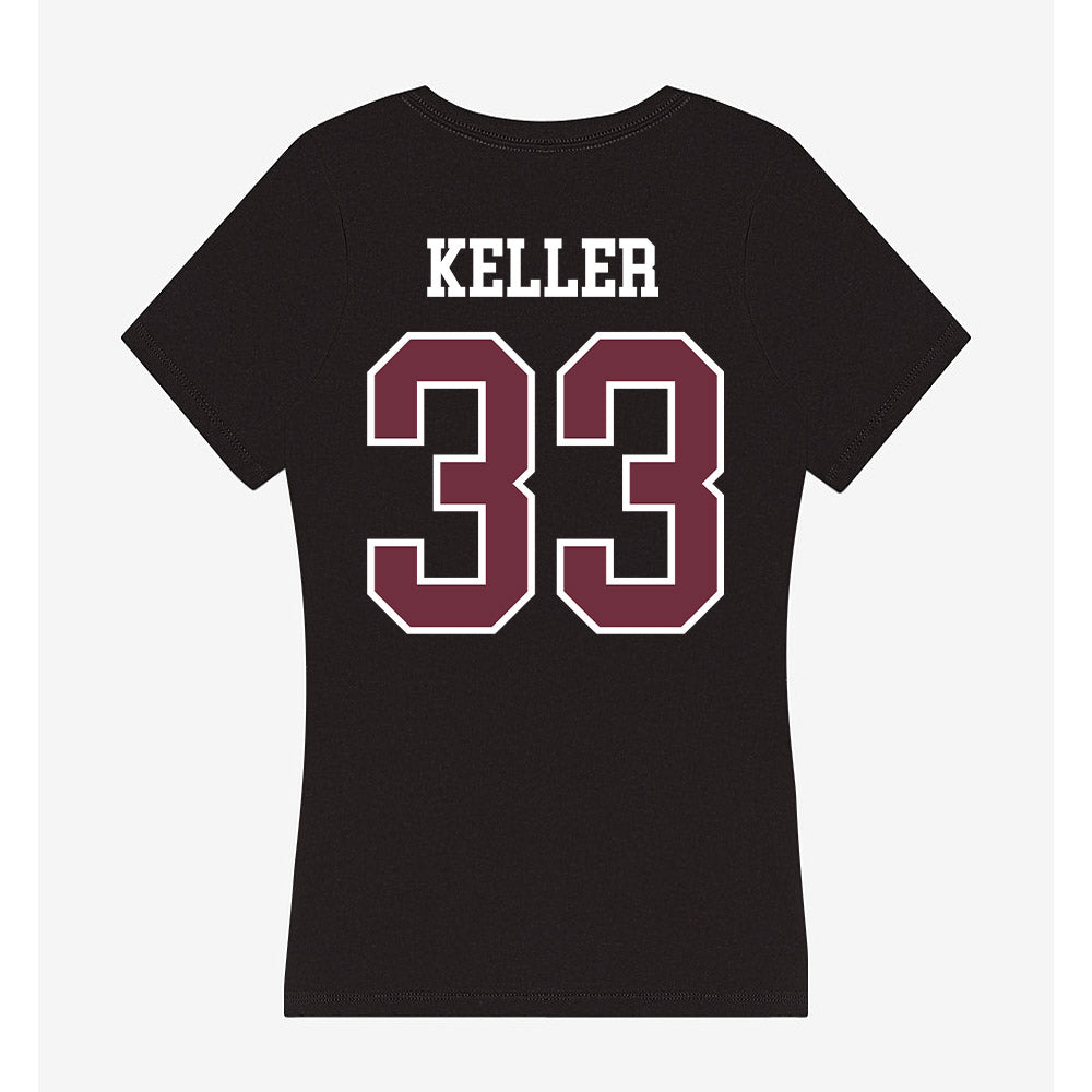 Mississippi State - NCAA Softball : Kinley Keller - Women's V-Neck T-Shirt-1