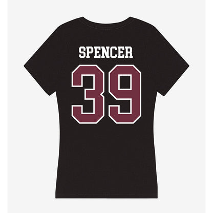 Mississippi State - NCAA Baseball : Patrick Spencer - Women's V-Neck T-Shirt-1