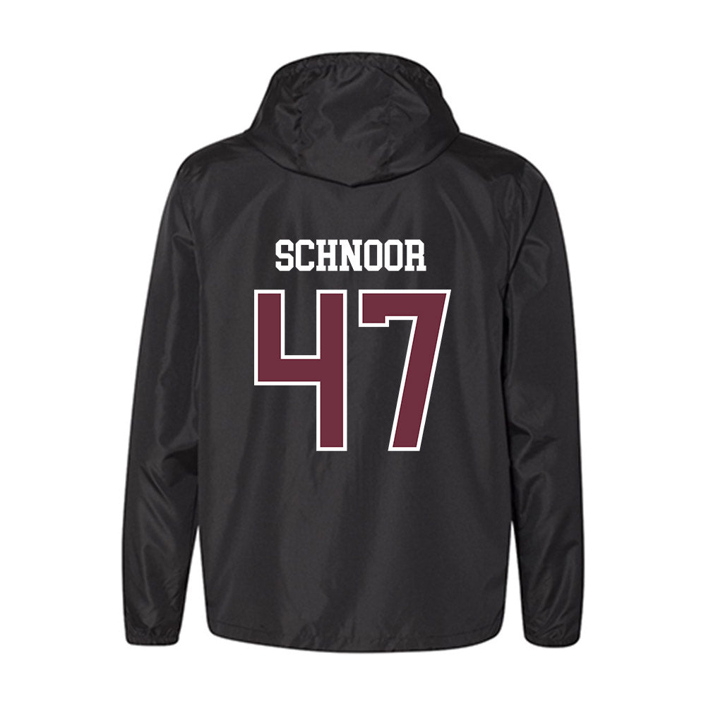 Mississippi State - NCAA Baseball : JT Schnoor - Windbreaker-1