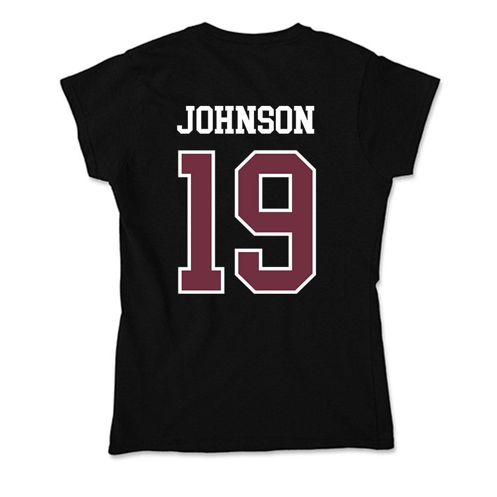 Mississippi State - NCAA Women's Soccer : Hailey Johnson - Soft Style Women’s T-Shirt-1