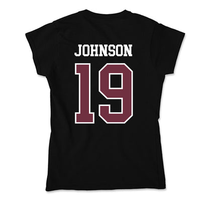 Mississippi State - NCAA Women's Soccer : Hailey Johnson - Soft Style Women’s T-Shirt-1