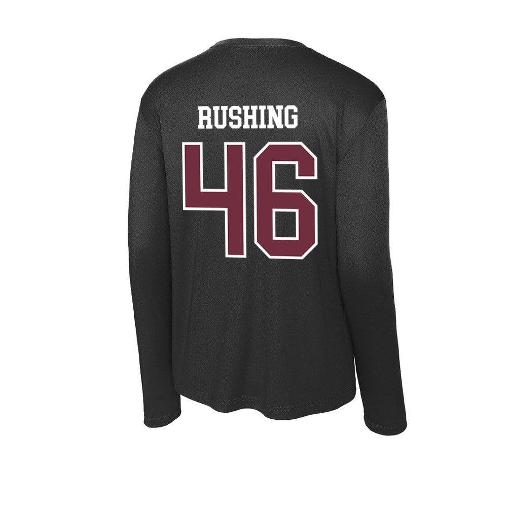 Mississippi State - NCAA Football : Kyle Rushing - Activewear Long Sleeve T-Shirt-1