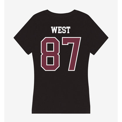 Mississippi State - NCAA Football : Sam West - Women's V-Neck T-Shirt-1