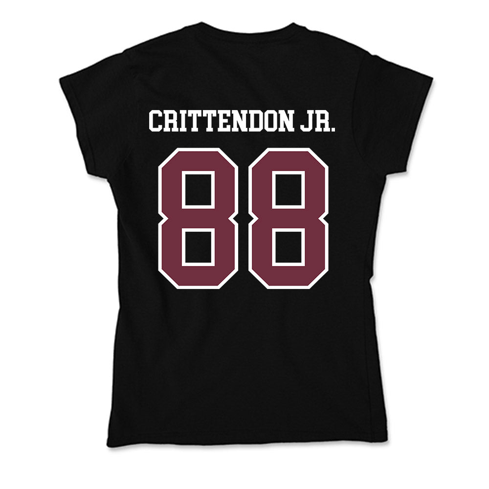 Mississippi State - NCAA Football : Tico Crittendon Jr. - Soft Style Women’s T-Shirt-1
