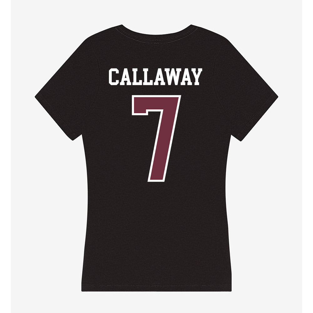 Mississippi State - NCAA Women's Soccer : Savannah Callaway - Women's V-Neck T-Shirt-1
