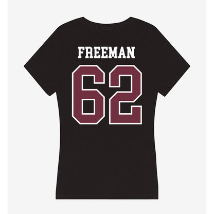 Mississippi State - NCAA Football : Jamari Freeman - Women's V-Neck T-Shirt-1