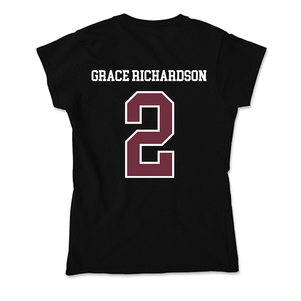 Mississippi State - NCAA Softball : Abby Grace Richardson - Soft Style Women’s T-Shirt-1