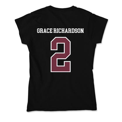 Mississippi State - NCAA Softball : Abby Grace Richardson - Soft Style Women’s T-Shirt-1