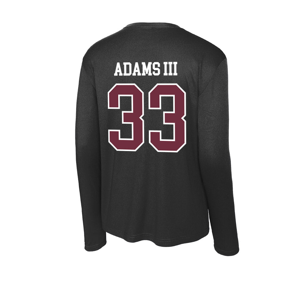 Mississippi State - NCAA Football : Douglas Adams III - Activewear Long Sleeve T-Shirt-1