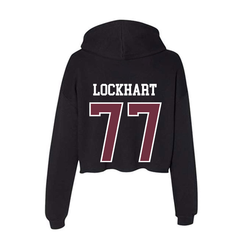 Mississippi State - NCAA Football : Tyler Lockhart - Women's Crop Fleece Hoodie-1
