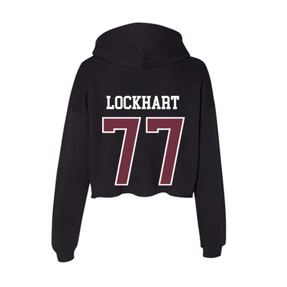 Mississippi State - NCAA Football : Tyler Lockhart - Women's Crop Fleece Hoodie-1