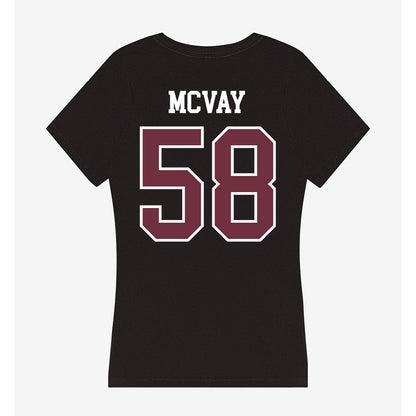 Mississippi State - NCAA Football : Miles Mcvay - Women's V-Neck T-Shirt-1