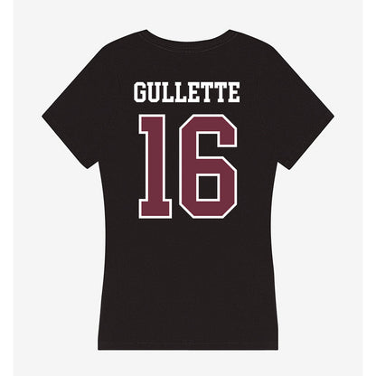 Mississippi State - NCAA Football : Derion Gullette - Women's V-Neck T-Shirt-1