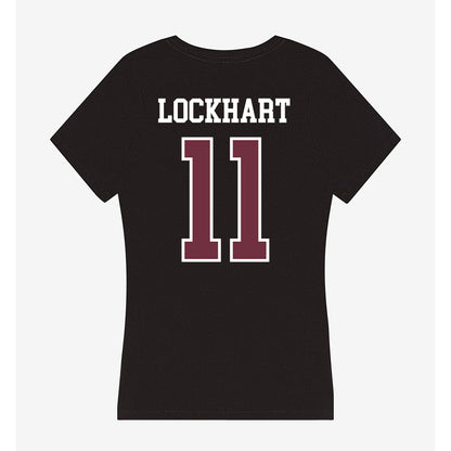 Mississippi State - NCAA Football : Tj Lockhart - Women's V-Neck T-Shirt-1