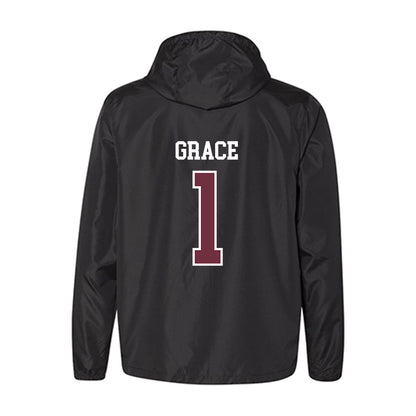 Mississippi State - NCAA Men's Basketball : King Grace - Windbreaker-1