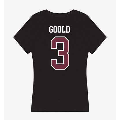 Mississippi State - NCAA Softball : Peja Goold - Women's V-Neck T-Shirt-1