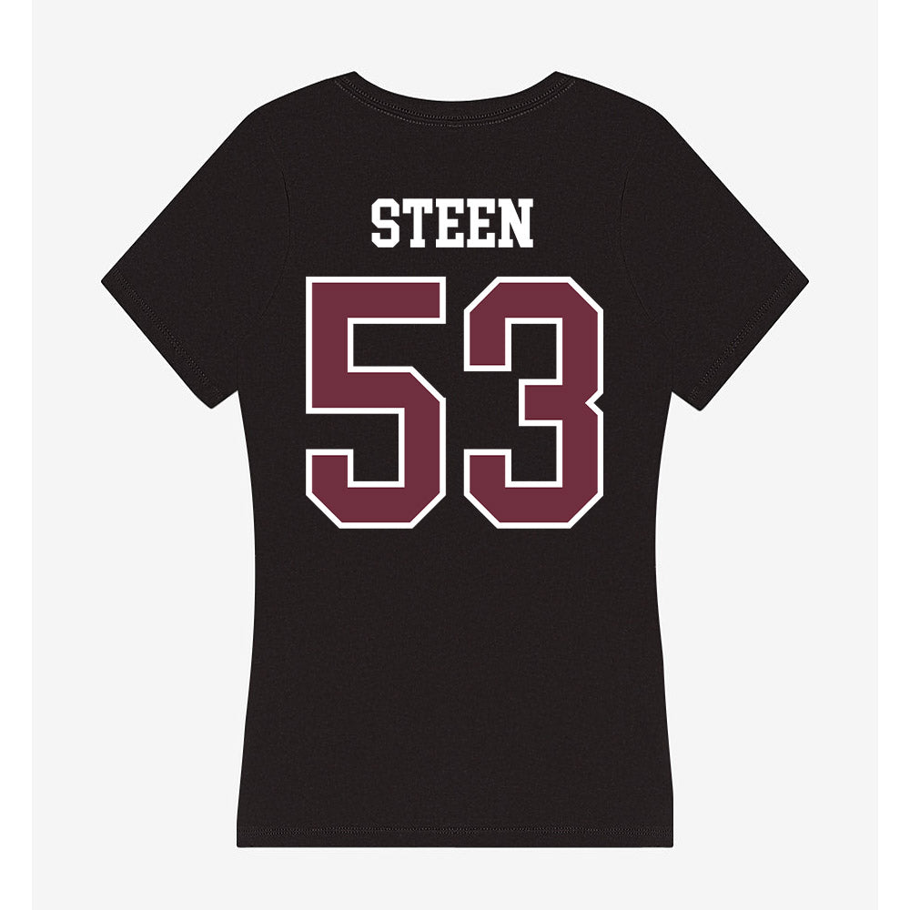 Mississippi State - NCAA Football : Dylan Steen - Women's V-Neck T-Shirt-1