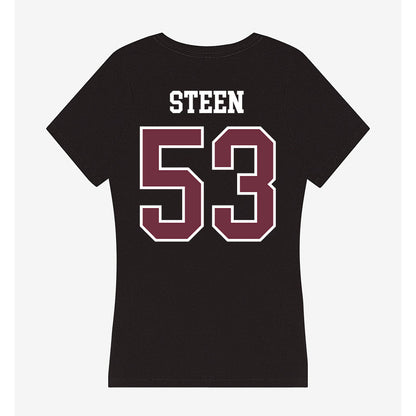 Mississippi State - NCAA Football : Dylan Steen - Women's V-Neck T-Shirt-1