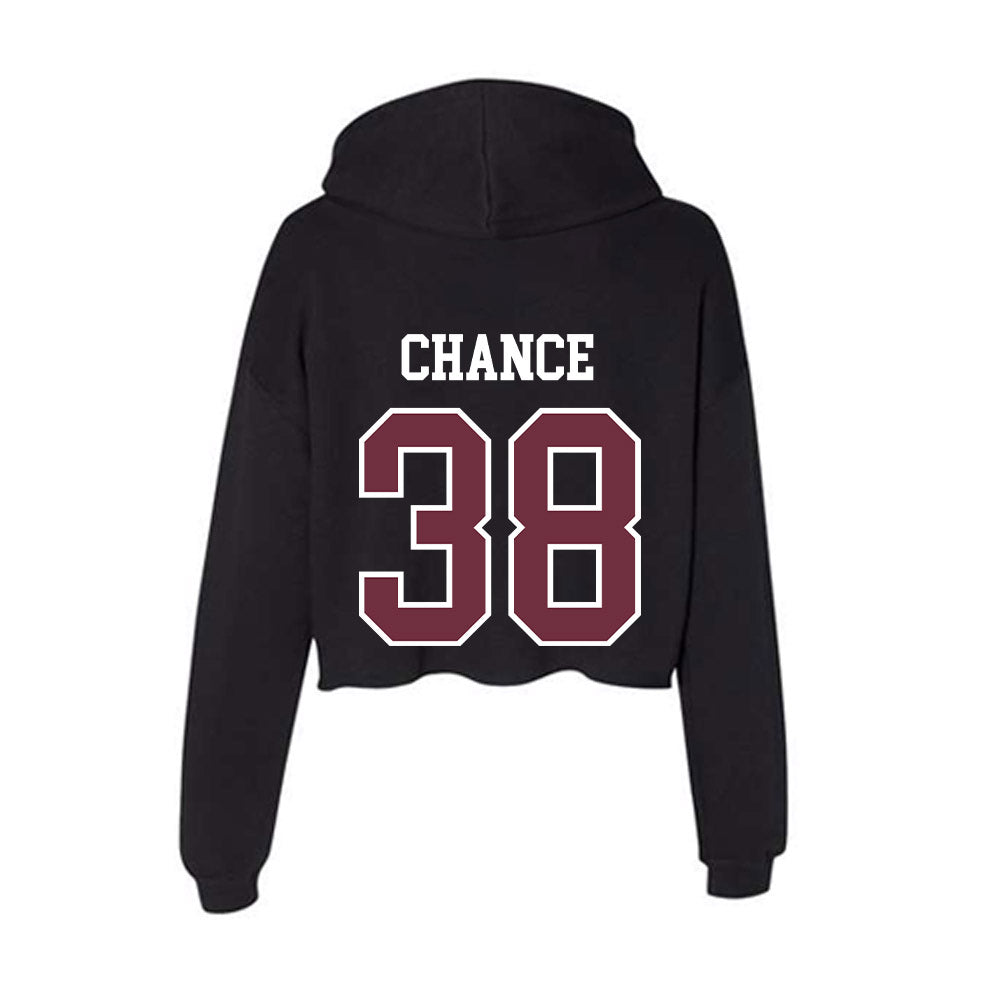Mississippi State - NCAA Baseball : Bryce Chance - Women's Crop Fleece Hoodie-1