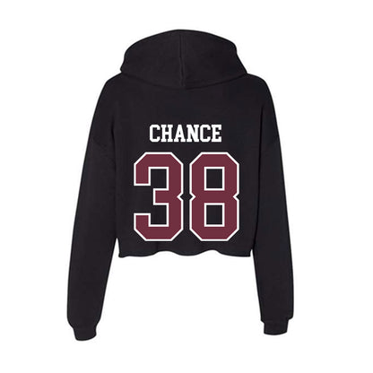 Mississippi State - NCAA Baseball : Bryce Chance - Women's Crop Fleece Hoodie-1