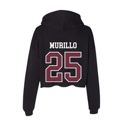 Mississippi State - NCAA Women's Soccer : Laila Murillo - Classic Shersey Women's Crop Fleece Hooded Sweatshirt-1