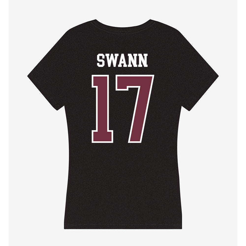 Mississippi State - NCAA Football : AJ Swann - Women's V-Neck T-Shirt-1