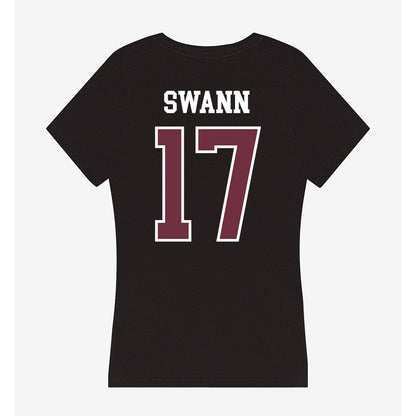 Mississippi State - NCAA Football : AJ Swann - Women's V-Neck T-Shirt-1