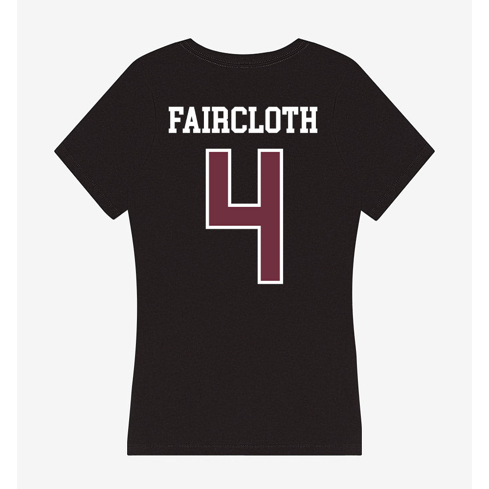 Mississippi State - NCAA Softball : Alyssa Faircloth - Women's V-Neck T-Shirt-1